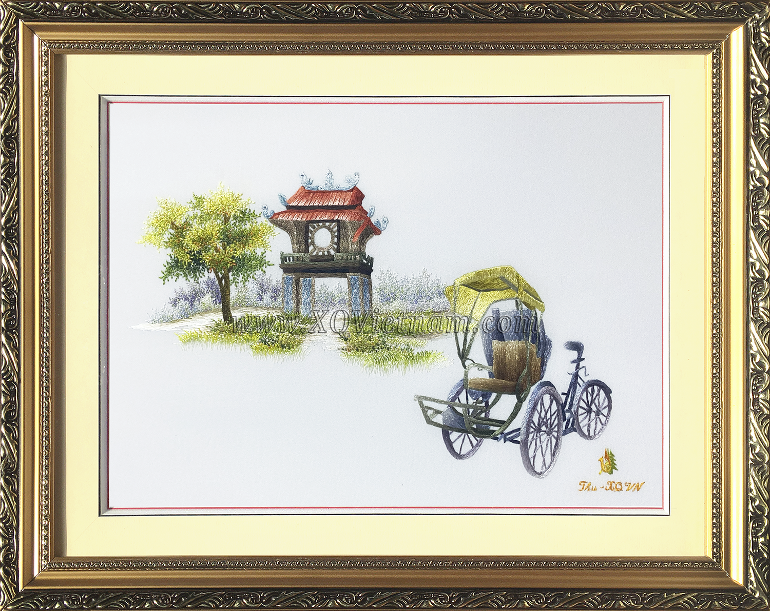 Xích lô và Văn Miếu II N